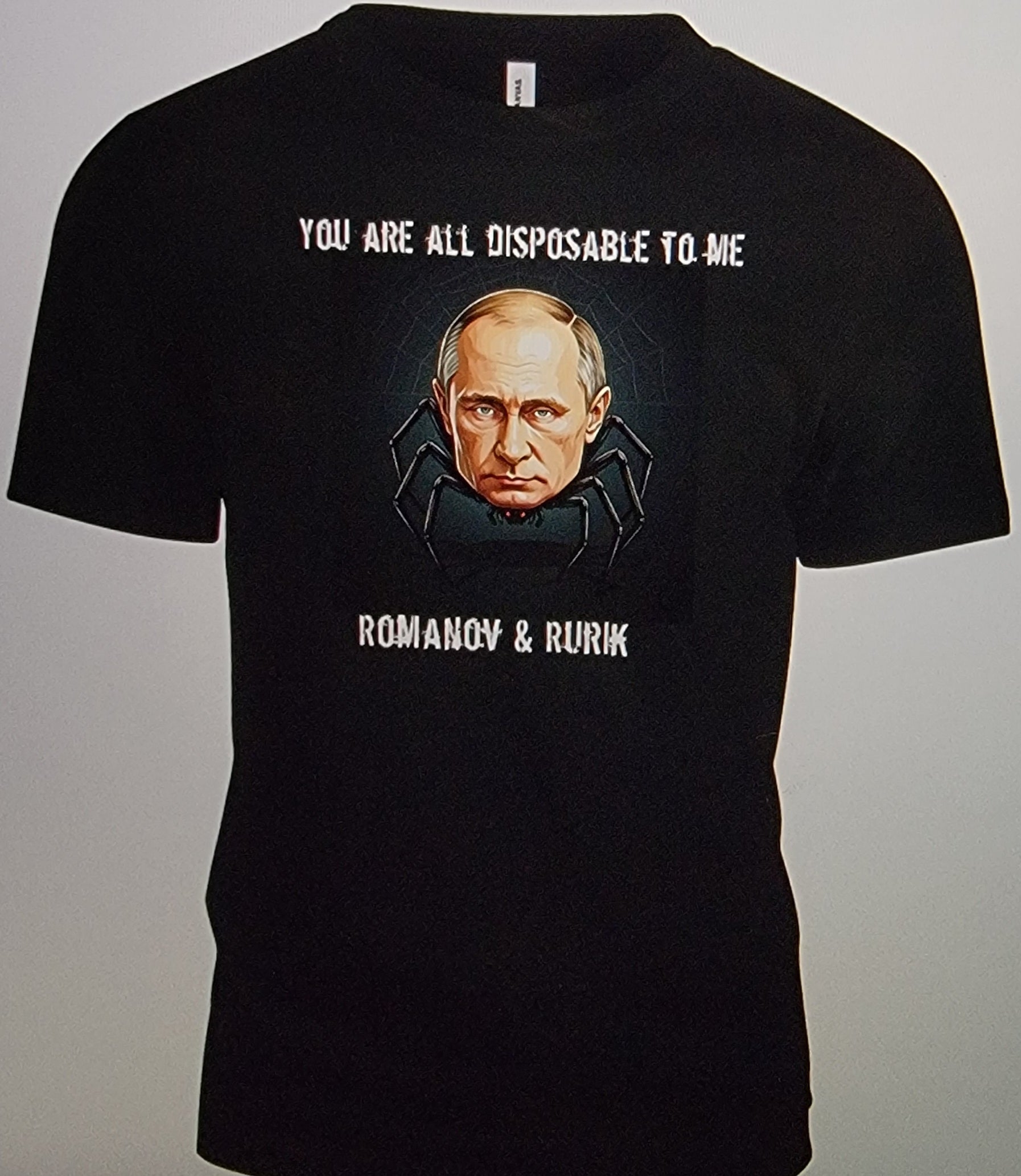 1) Putin as a Black Widow