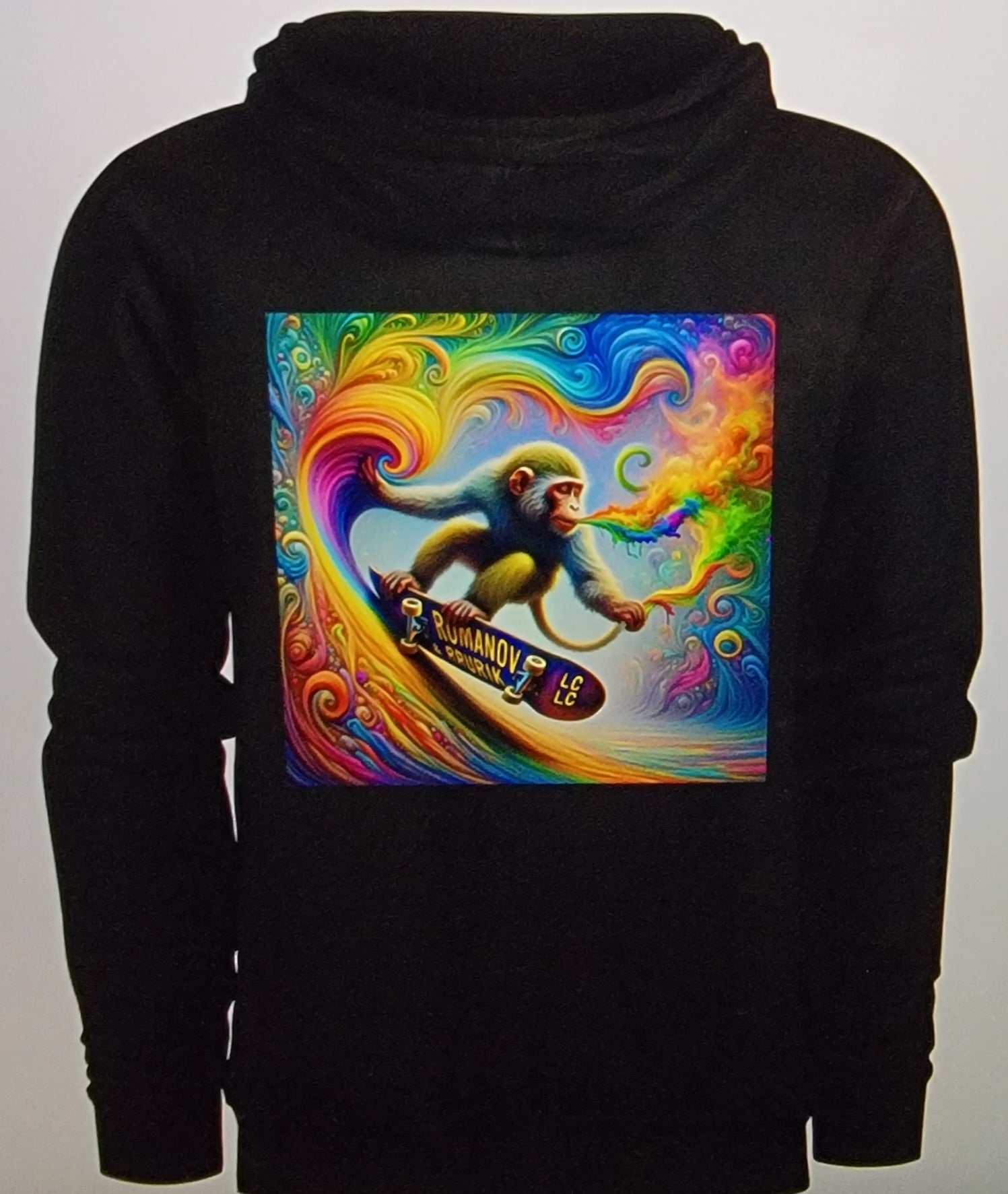 2) Skater Monkey Hoodie