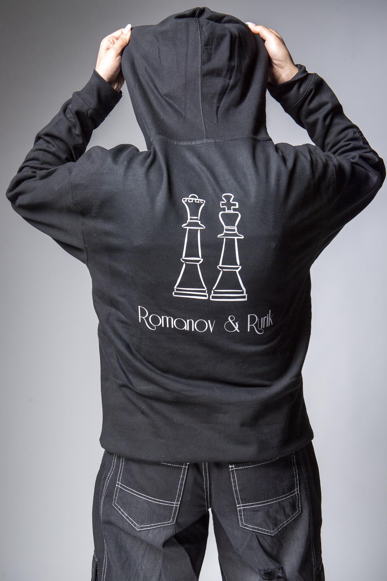 2) Chess piece sweater hoodie